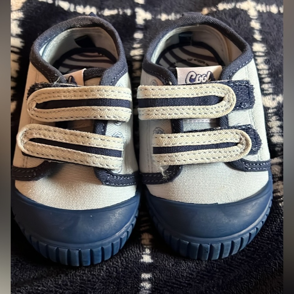 Wonder Nation Navy and Gray Kids Sneakers